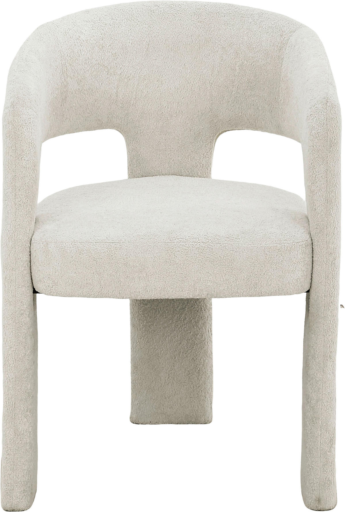 ARMLEHNSTUHL  in Eisen Samt  - Beige, MODERN, Textil/Metall (57/81,5/58cm) - MID.YOU