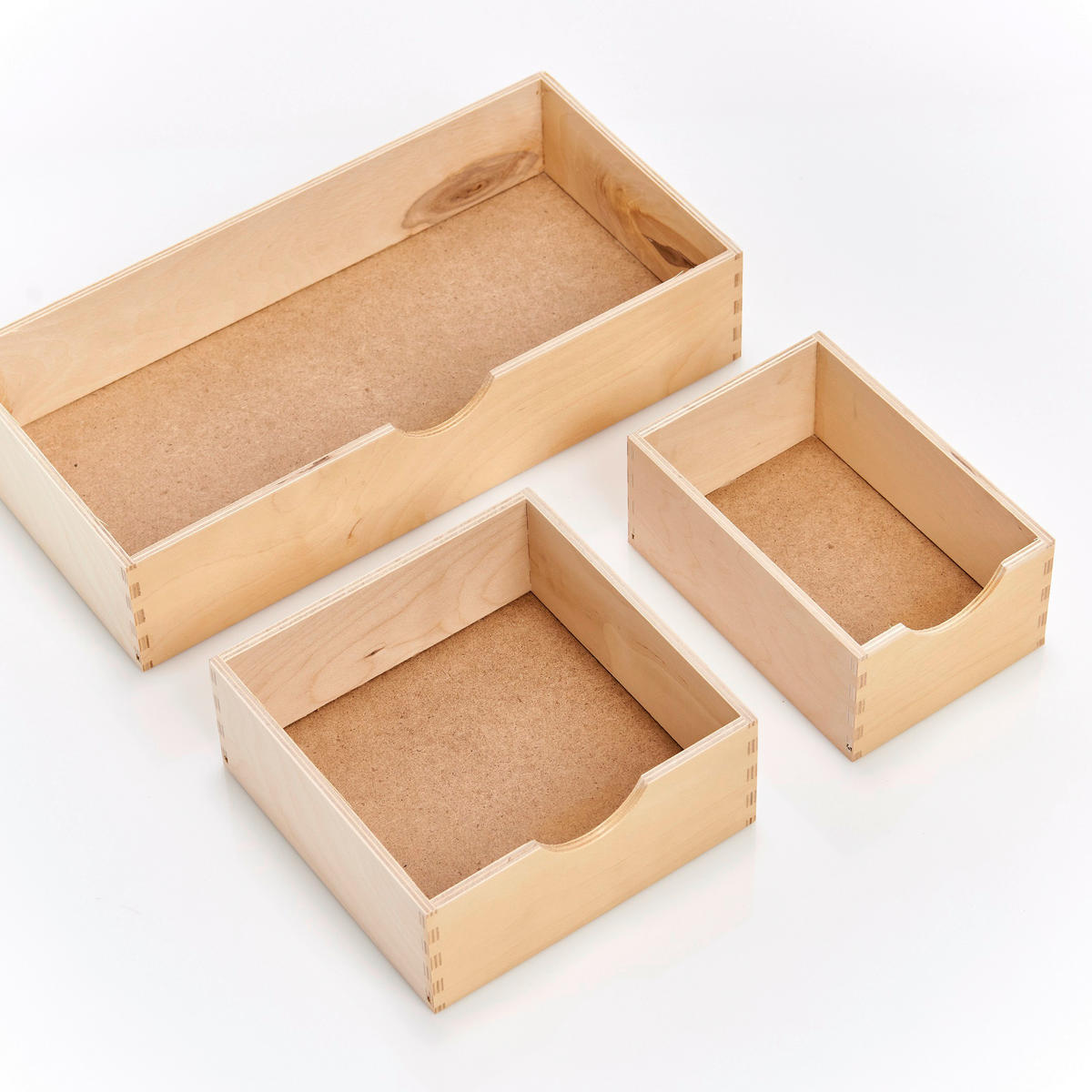 REGAL Birke Hartholz Naturfarben  - Naturfarben, Basics, Holz (40/28/20cm) - Zeller Present