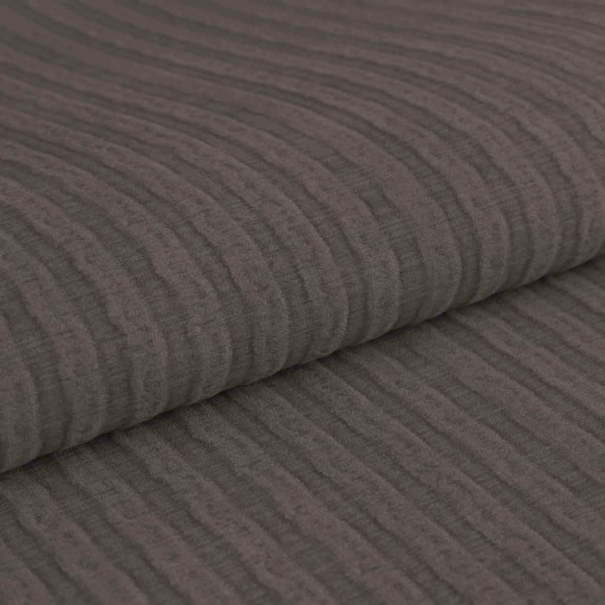 HOCKER in Textil Schwarz  - Chromfarben/Schwarz, Konventionell, Textil/Metall (108/46/108cm) - Livetastic