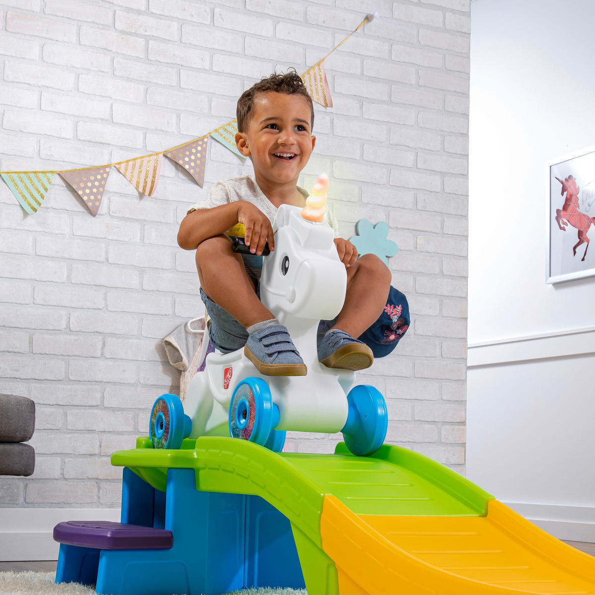 KINDERSPIELSET - Multicolor, KONVENTIONELL, Kunststoff (279,4/32,4/68,6cm) - Ambia Garden