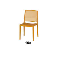 GARTENSESSEL-SET Kunststoff Gelb  - Gelb, Basics, Kunststoff (46/80/56cm) - Siena Garden