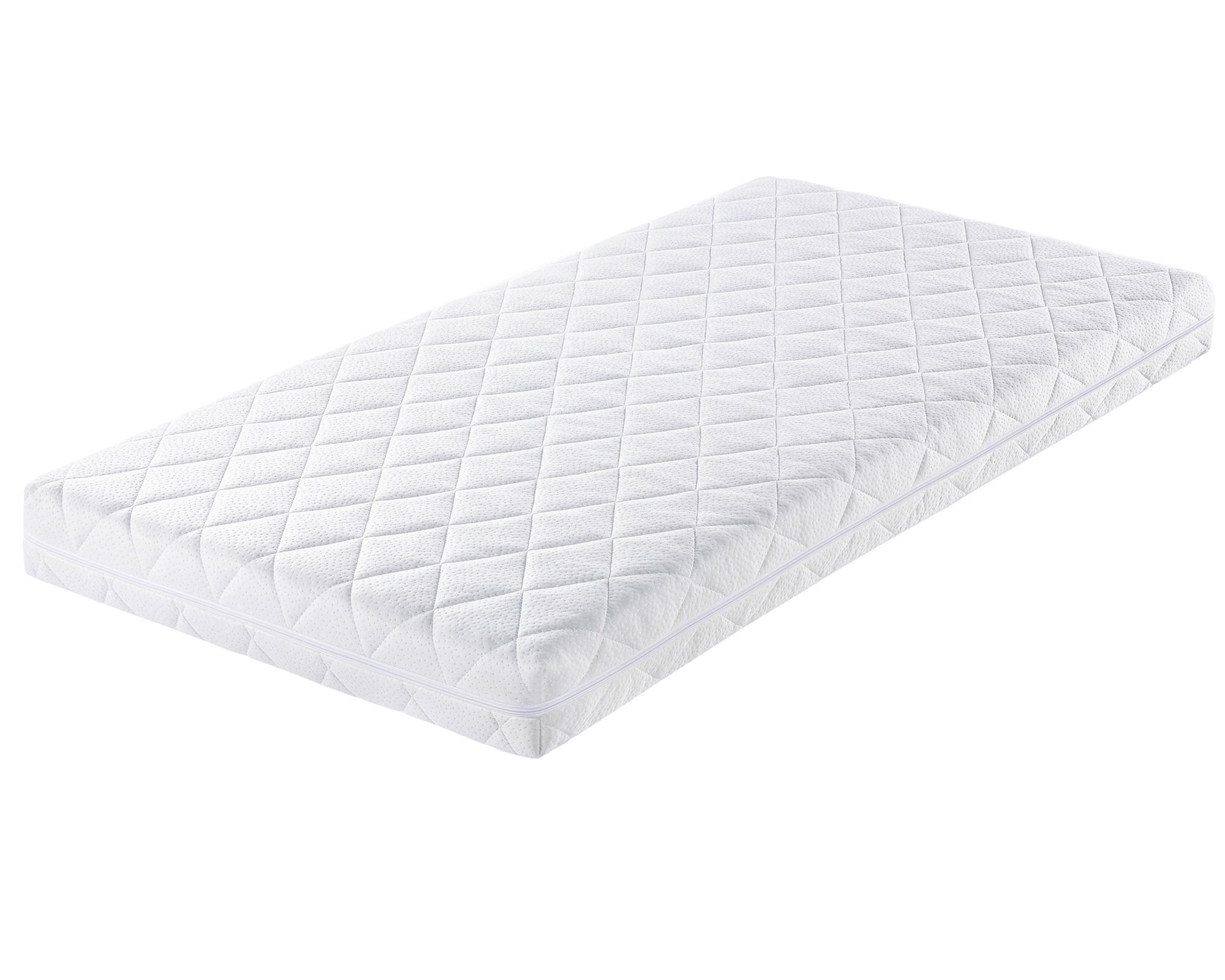 KINDERMATRATZE Softbox, Höhe ca. 10 cm  - Weiß, Basics, Textil (60/120cm) - Julius Zöllner