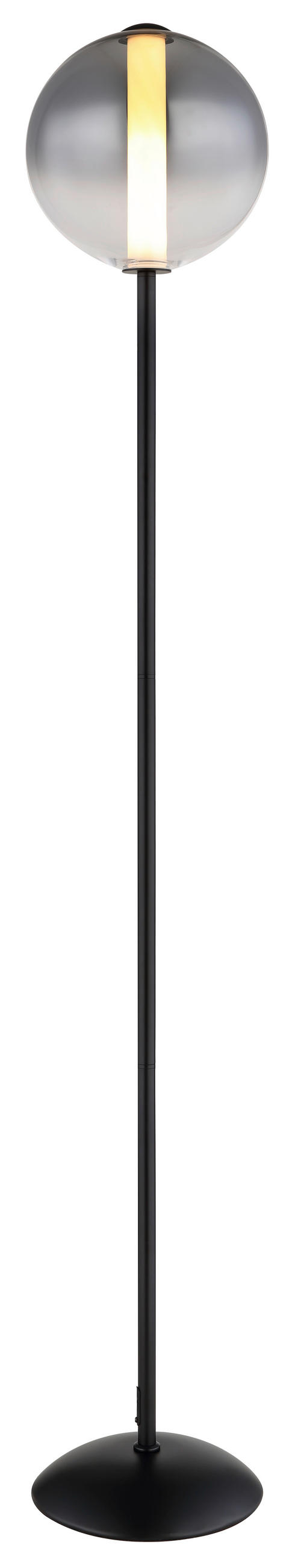 LED SVJETILJKA PODNA LACY  - bijela/siva, Konvencionalno, staklo/metal (25/152cm) - Globo