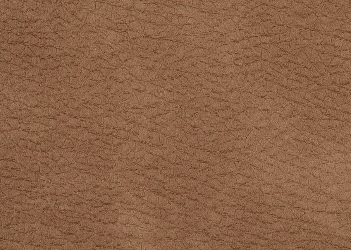 WOHNLANDSCHAFT in Mikrofaser Hellbraun  - Wildeiche/Hellbraun, Konventionell, Holz/Textil (185/343/243cm) - Voleo