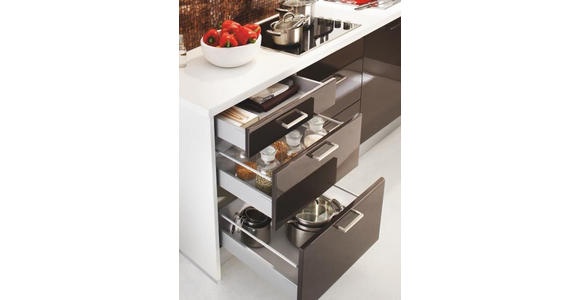 EINBAUKÜCHE   - Design, Holzwerkstoff - Novel