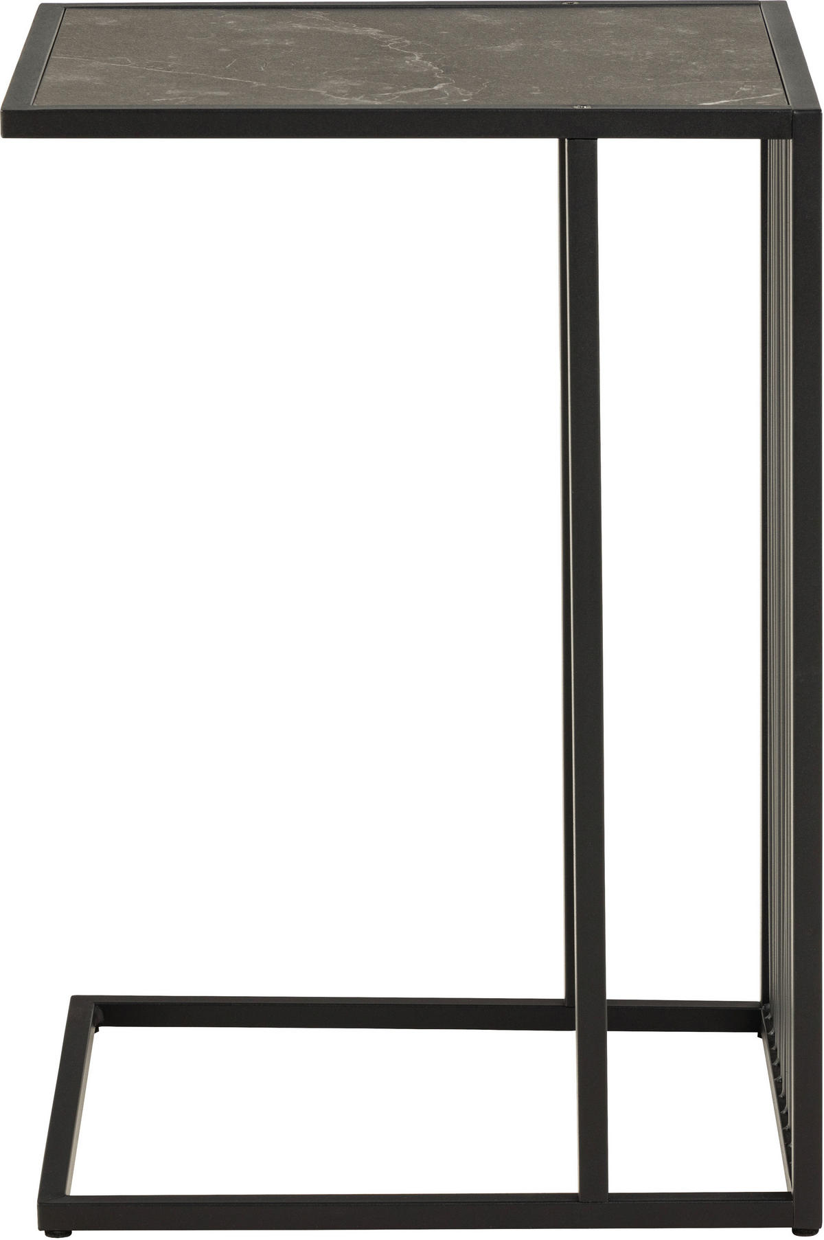 MIZICA, 35/63/43 cm črna  - črna, Design, kovina/umetna masa (35/63/43cm) - MID.YOU