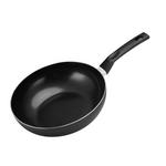 WOKPFANNE Greblon®-Antihaftbeschichtung  - Schwarz/Grau, Basics, Kunststoff/Metall (28/7,8cm) - Homeware Profession.