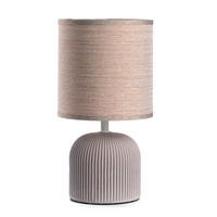 TISCHLEUCHTE 15/28 cm   - Creme, Design, Keramik/Textil (15/28cm)