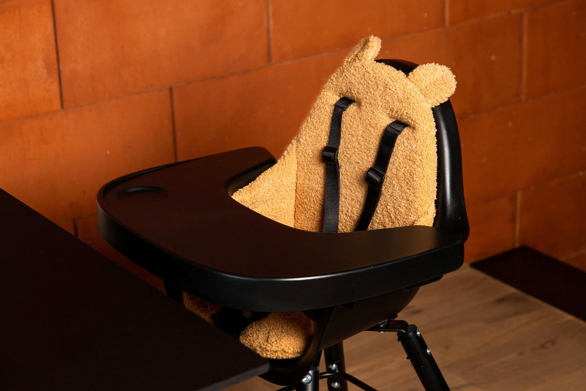 HOCHSTUHLEINLAGE Evolu Teddy Braun  - Braun, Basics, Textil (65/2,5/58cm) - Childhome