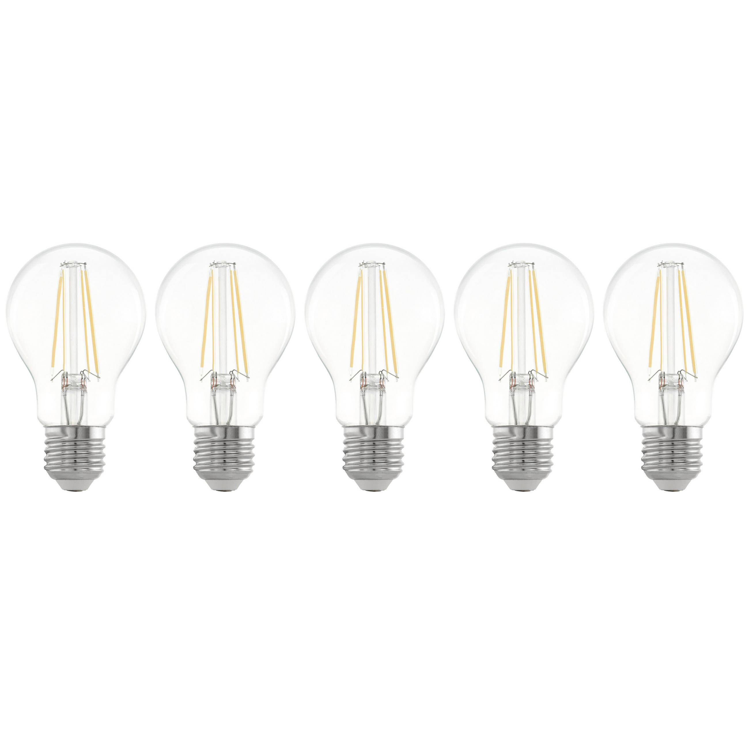 LED-LEUCHTMITTEL   E27 7 W  - Klar, Basics, Glas (6/10,5cm) - Eglo