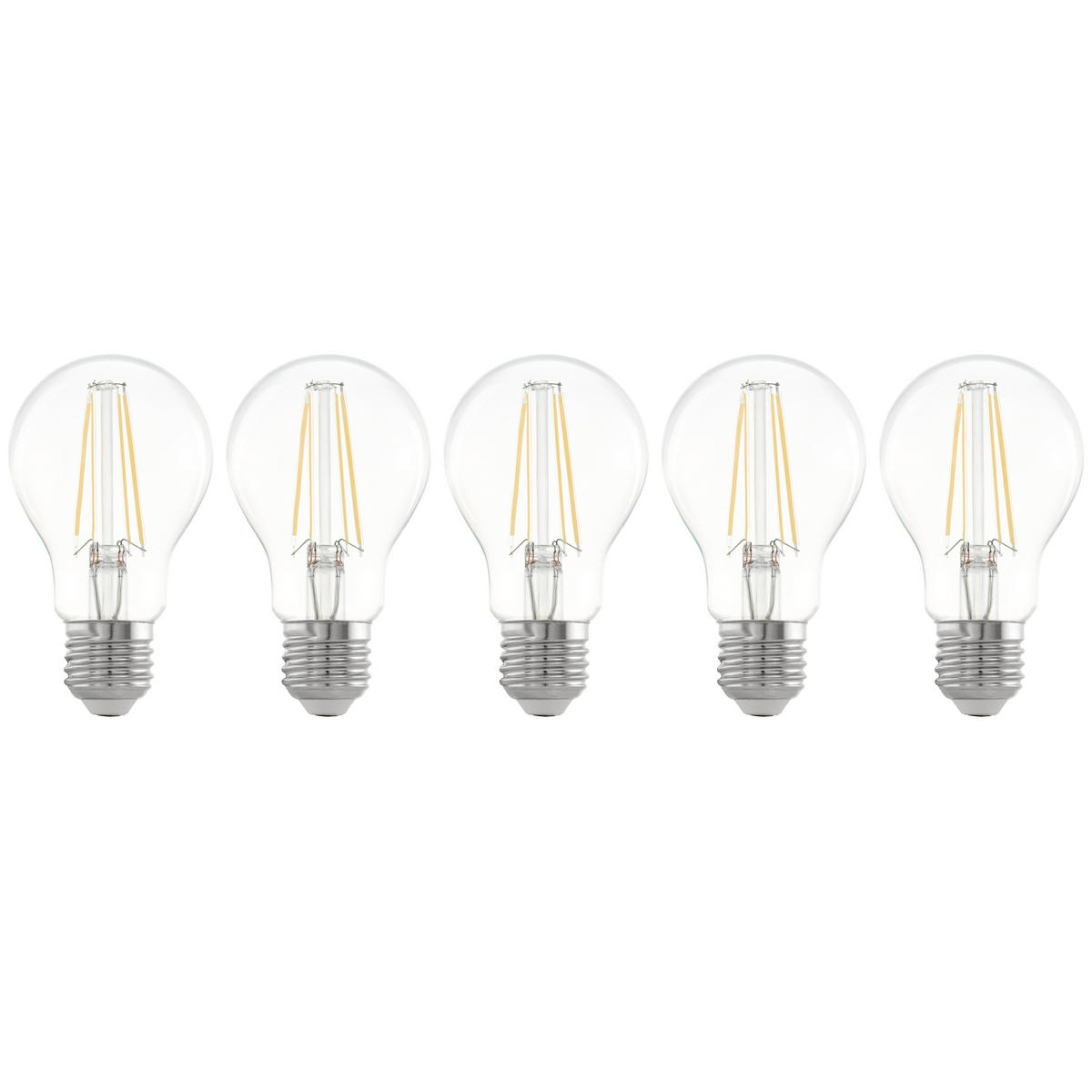 LED-LEUCHTMITTEL   E27 7 W  - Klar, Basics, Glas (6/10,5cm) - Eglo