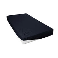 SPANNLEINTUCH 150/200 cm Jersey  - Schwarz, Basics, Textil (150/200cm)
