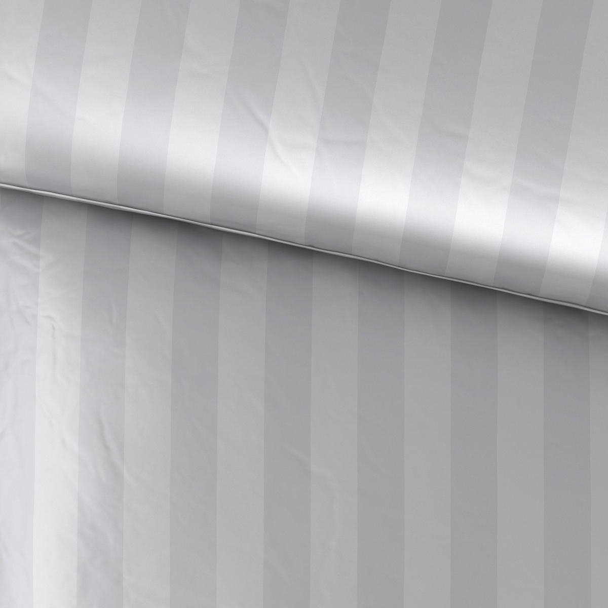 BETTWÄSCHESET Satin 160/210 cm  65 cm/100 cm  - Silberfarben, Textil (160/210cm) - Dieter Knoll