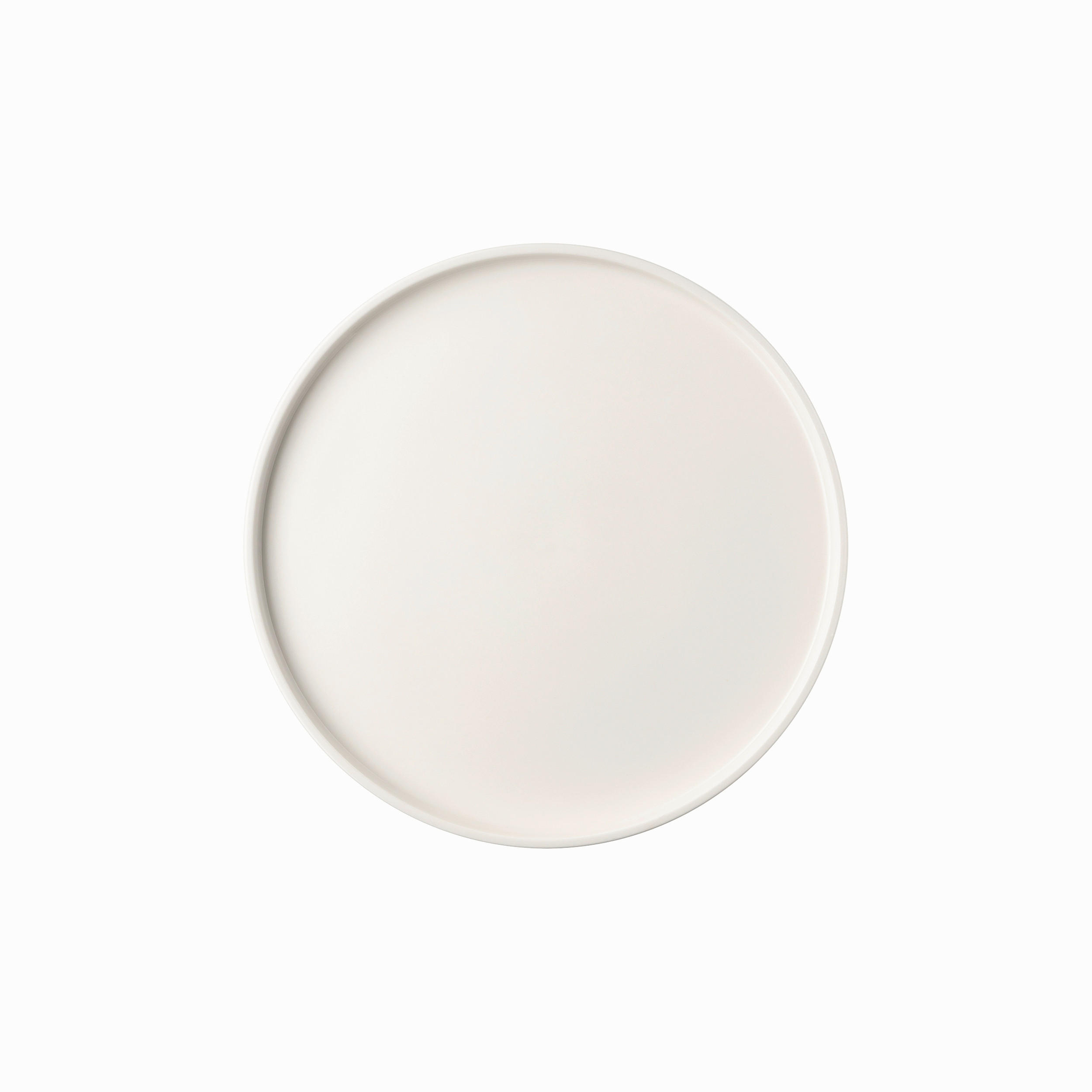 KROŽNIK ZA ZAJTRK  Bloom Snow  20 cm        - bela, Basics, keramika (20cm) - Rosenthal