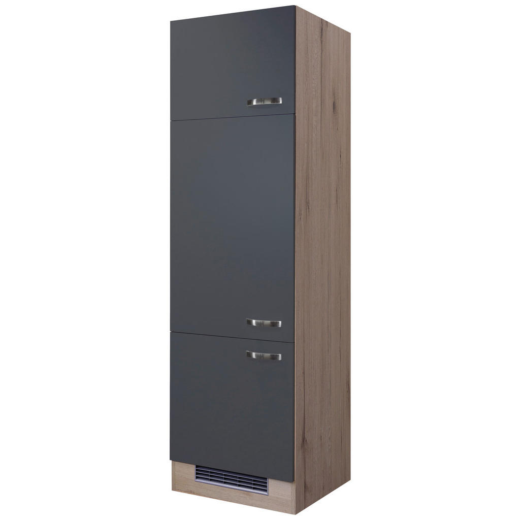 Kühlschrank-umbauschrank Shadow B: 60 Cm Basaltgrau