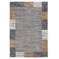 WEBTEPPICH 80/150 cm Sofi Star Grau  - Grau, Basics, Textil (80/150cm) - Novel