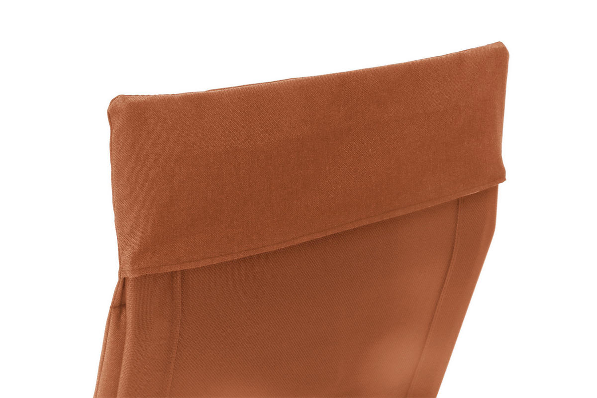 GARTEN-RELAXLIEGE 57/81/143 cm  - Orange, KONVENTIONELL, Textil/Metall (57/81/143cm) - Siena Garden