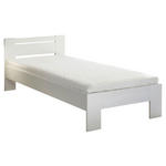 BETT 90/200 cm  in Weiß  - Weiß, KONVENTIONELL, Holzwerkstoff (90/200cm) - Carryhome