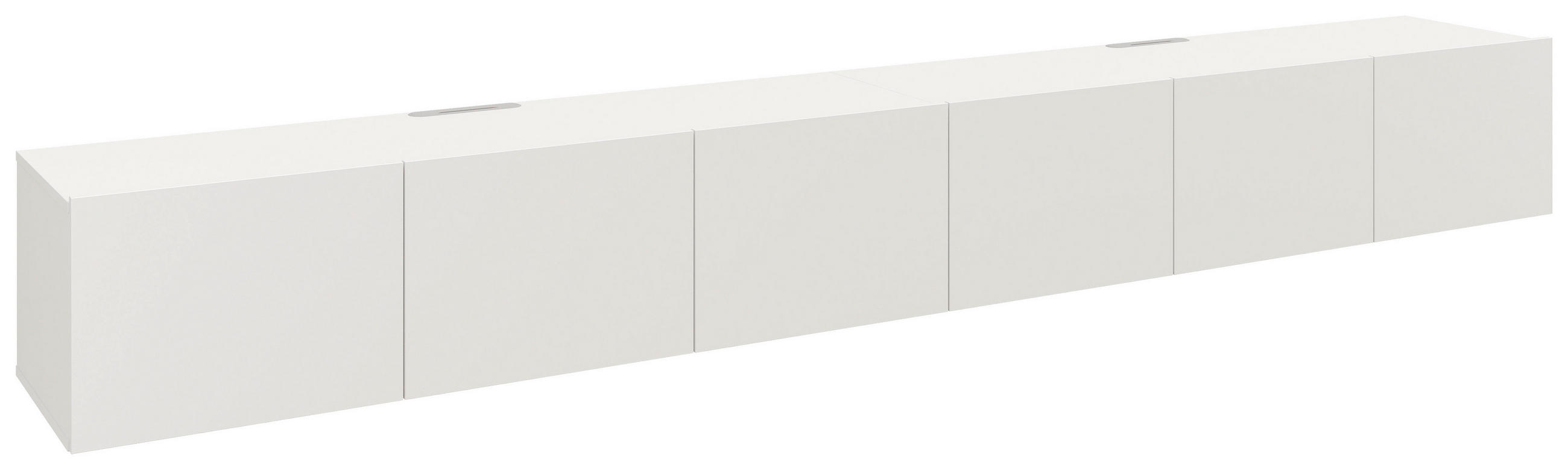LOWBOARD  300/36,7/42 cm  Beimöbel erhältlich, umfangreiches Zubehör erhältlich, hängend, in verschiedenen Größen erhältlich  - Weiß, Design, Holzwerkstoff (300/36,7/42cm) - Hom`in