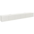 LOWBOARD  300/36,7/42 cm  Beimöbel erhältlich, umfangreiches Zubehör erhältlich, hängend, in verschiedenen Größen erhältlich  - Weiß, Design, Holzwerkstoff (300/36,7/42cm) - Hom`in