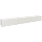 LOWBOARD  300/36,7/42 cm  Beimöbel erhältlich, umfangreiches Zubehör erhältlich, hängend, in verschiedenen Größen erhältlich  - Weiß, Design, Holzwerkstoff (300/36,7/42cm) - Hom`in