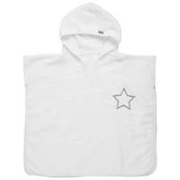 DETSKÉ PONČO HVIEZDA - biela, Basics, textil (60/60cm) - Patinio