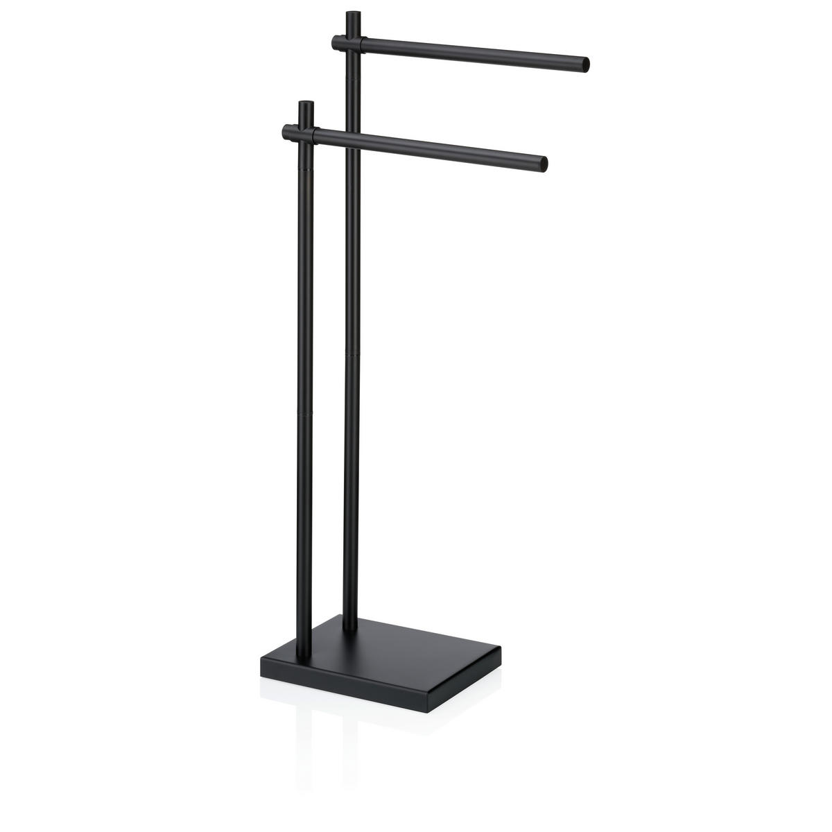 DRŽAČ RUČNIKA  crna   - crna, Konvencionalno, metal (36/18/79cm) - Kela