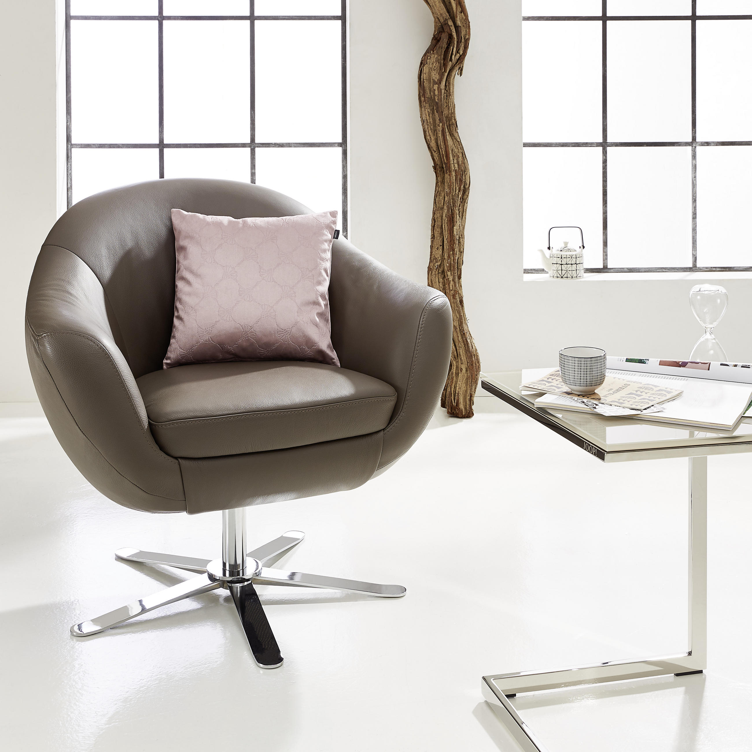 KISSENHÜLLE Emboss 38/38 cm  - Rosa, Basics, Textil (38/38cm) - Joop!