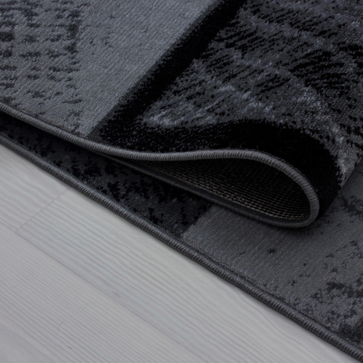 VÄVD MATTA 200/290 cm Plus 8003  - svart, Design, textil (200/290cm) - Novel