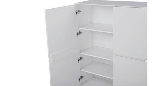 HIGHBOARD Hellgrau  - Hellgrau, MODERN, Holzwerkstoff (113/125/40cm) - Xora