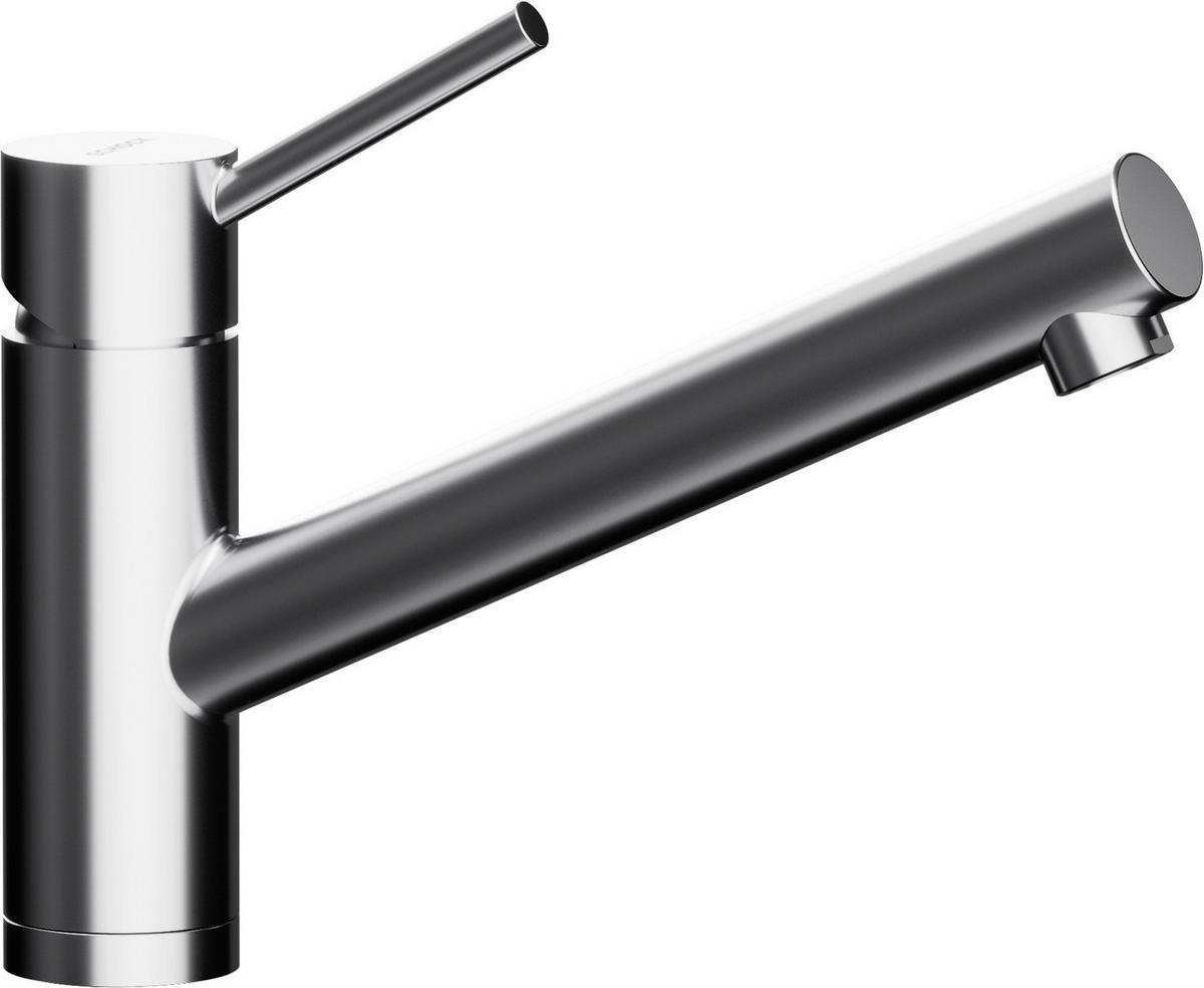 KÜCHENARMATUR 530120EDM  - Edelstahlfarben, Basics, Metall (4,5/18,7/21,3cm) - Schock