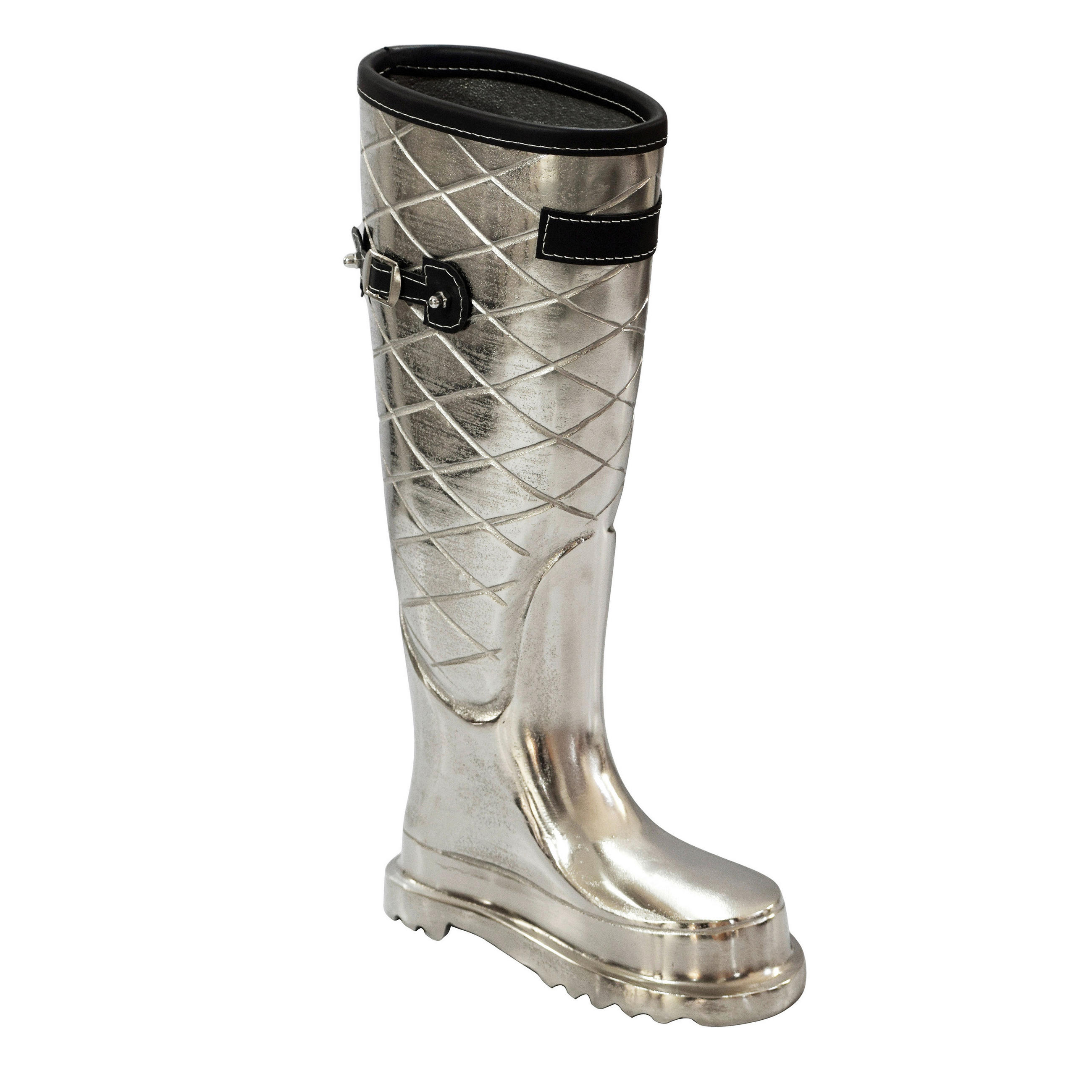 ESERNYŐTARTÓ - ezüstszínű, Design, fém (26/11/44cm) - Livetastic