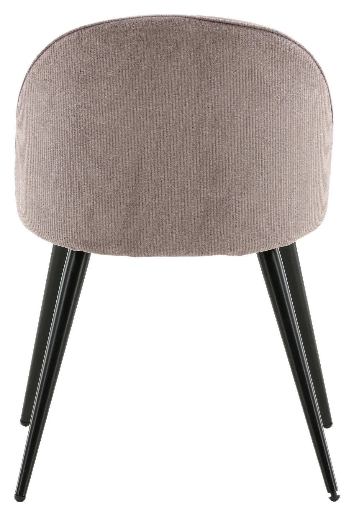 STUHL-SET 2 Stück  in Stahl Cord  - Pink/Schwarz, Design, Textil/Metall (57/76,5/50cm) - Livetastic