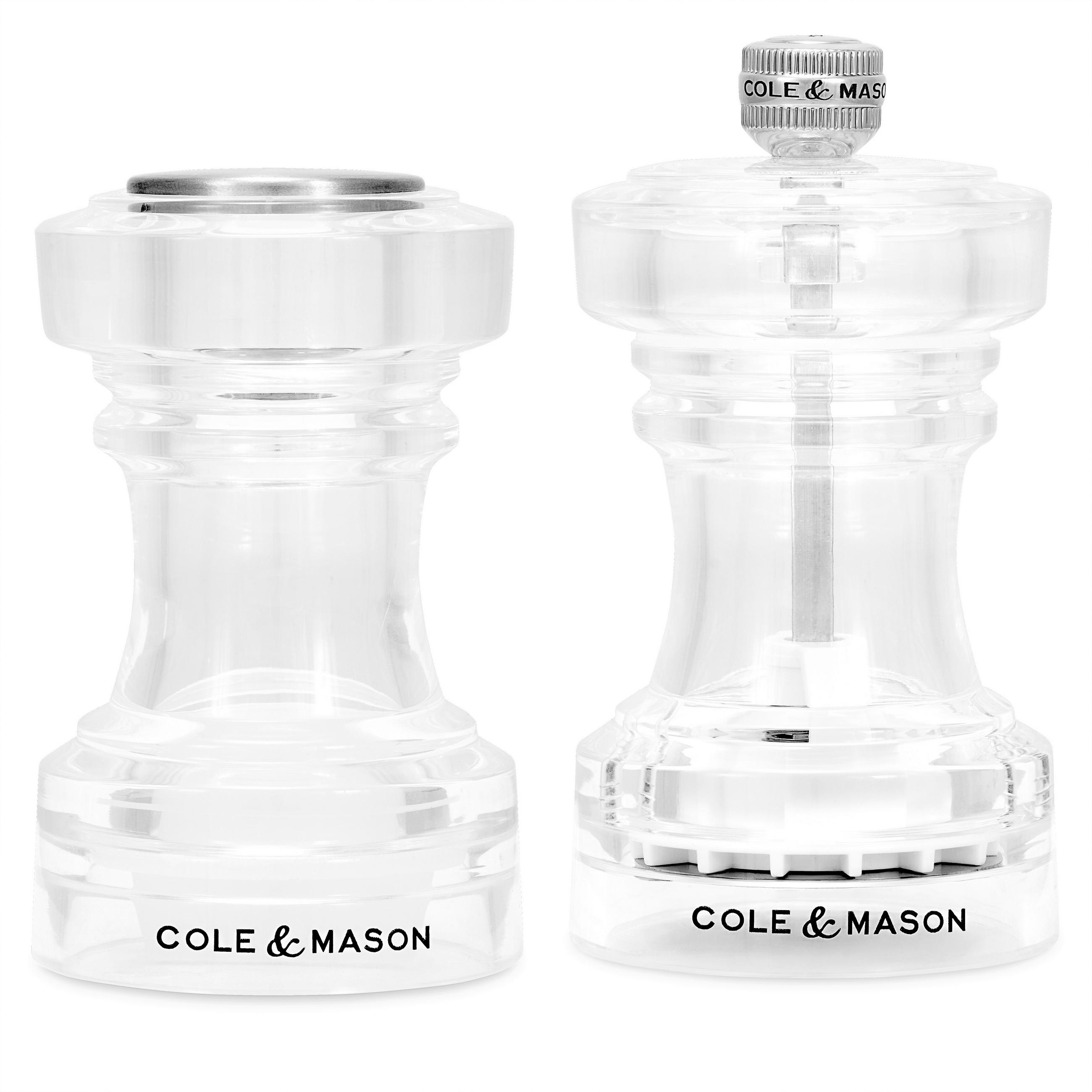 SALZ- ODER PFEFFERMÜHLE  - Transparent, Basics (5,6/10,4/11cm) - AdHoc