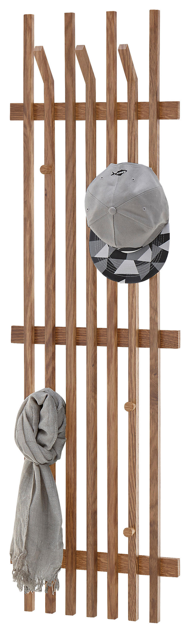 ŠATNÍ PANEL, barvy dubu, dub, 40/135/11 cm - barvy dubu, Basics, dřevo (40/135/11cm)