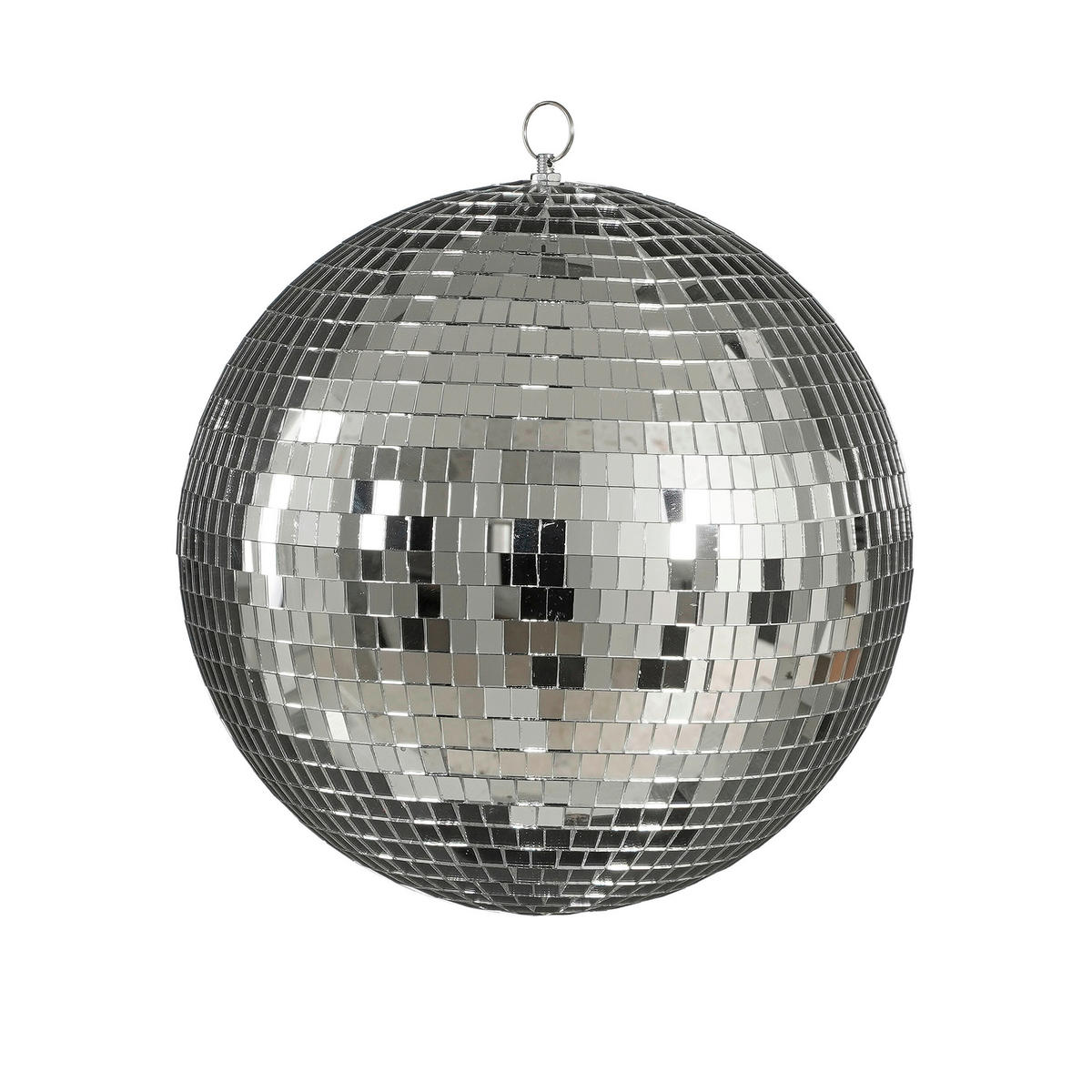 LOPTICA DEKORATIVNA - srebrne boje, Basics, plastika (30/30/30cm) - X-Mas