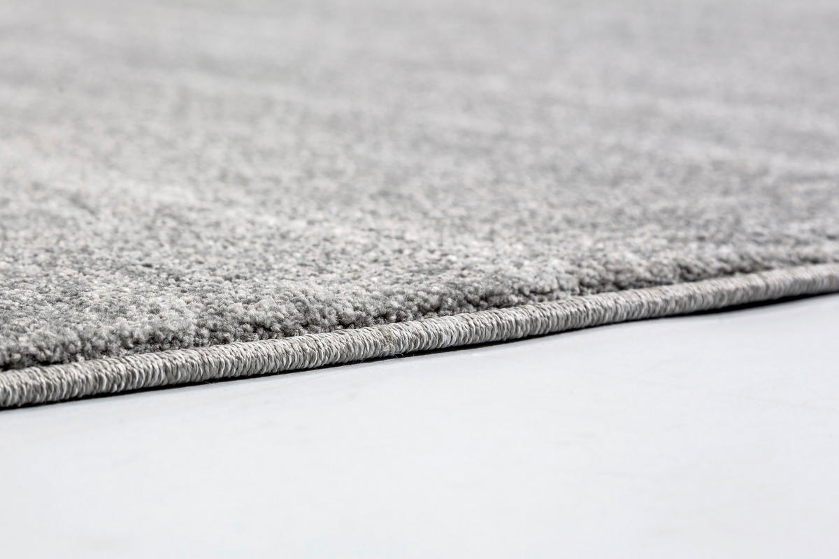 WEBTEPPICH 160/230 cm Balance Hellgrau  - Hellgrau, KONVENTIONELL, Textil (160/230cm) - Schöner Wohnen