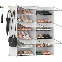 SCHUHREGAL Weiß  - Weiß, Basics, Kunststoff/Metall (83/63/32cm)