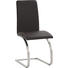 SCHWINGSTUHL Lederlook Dunkelbraun - Dunkelbraun, Design, Textil/Metall (43/97/58cm) - Carryhome SCHWINGSTUHL Lederlook Dunkelbraun - Dunkelbraun, Design, Textil/Metall (43/97/58cm) - Carryhome