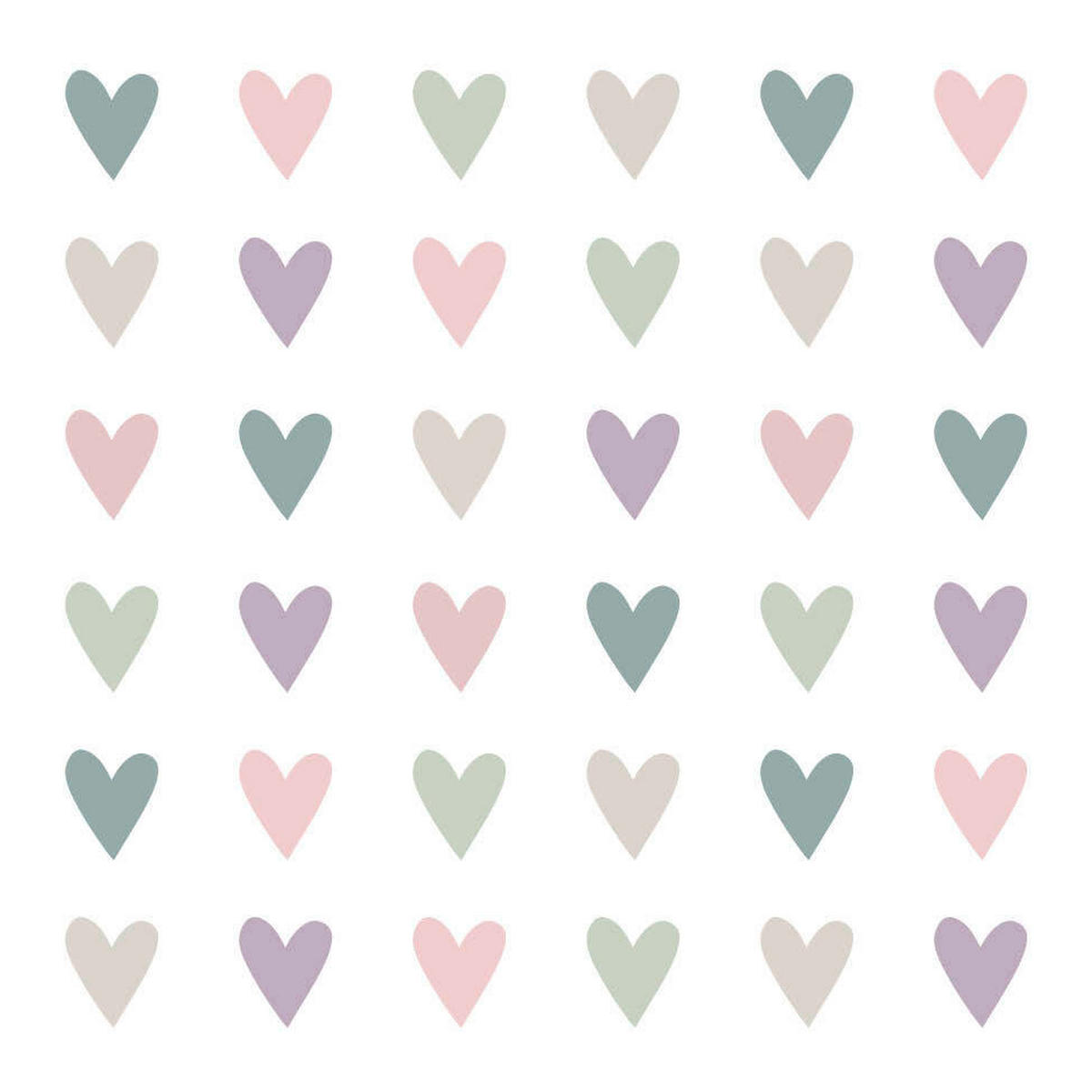 SERVIETTE  33/33 cm  12 Stück  - Multicolor/Weiß, Basics, Papier (33/33cm) - PPD