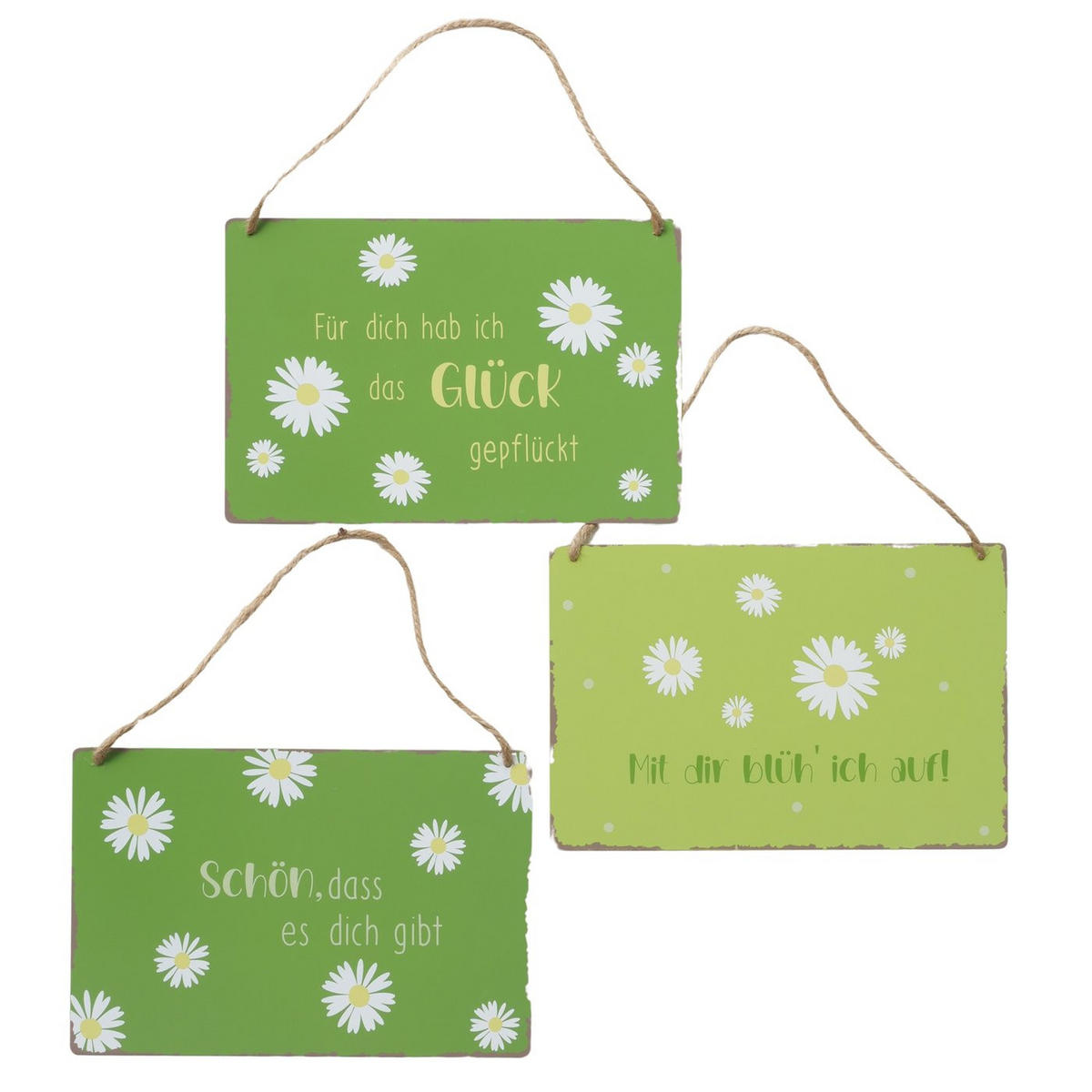 DEKOSCHILD  - Multicolor/Weiß, KONVENTIONELL, Textil/Metall (0,5/21,5/14,0cm)