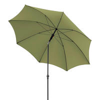 SONNENSCHIRM 200 cm  - Anthrazit/Grün, Basics, Textil/Metall (200/200cm) - Doppler