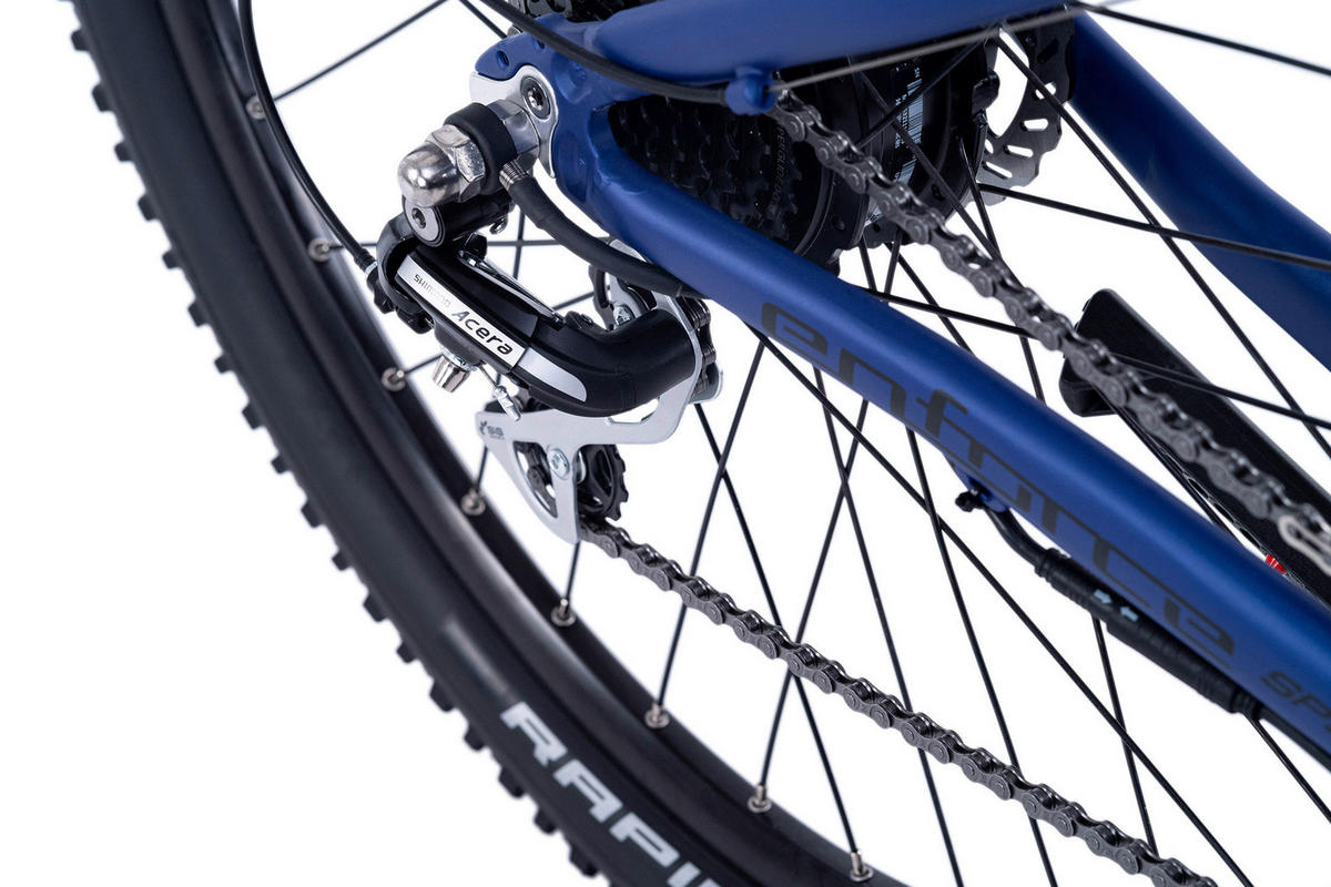 ELEKTROFAHRRAD ENFORCE 221E 29 Zoll  - Blau, Basics, Metall (180/70/100cm)