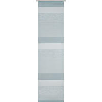 FLÄCHENVORHANG   halbtransparent  60/245 cm   - Petrol, Basics, Textil (60/245cm) - Novel