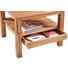 COUCHTISCH Kernbuche massiv quadratisch Buchefarben - Buchefarben, Design, Holz (75/58/75cm) - LINEA NATURA