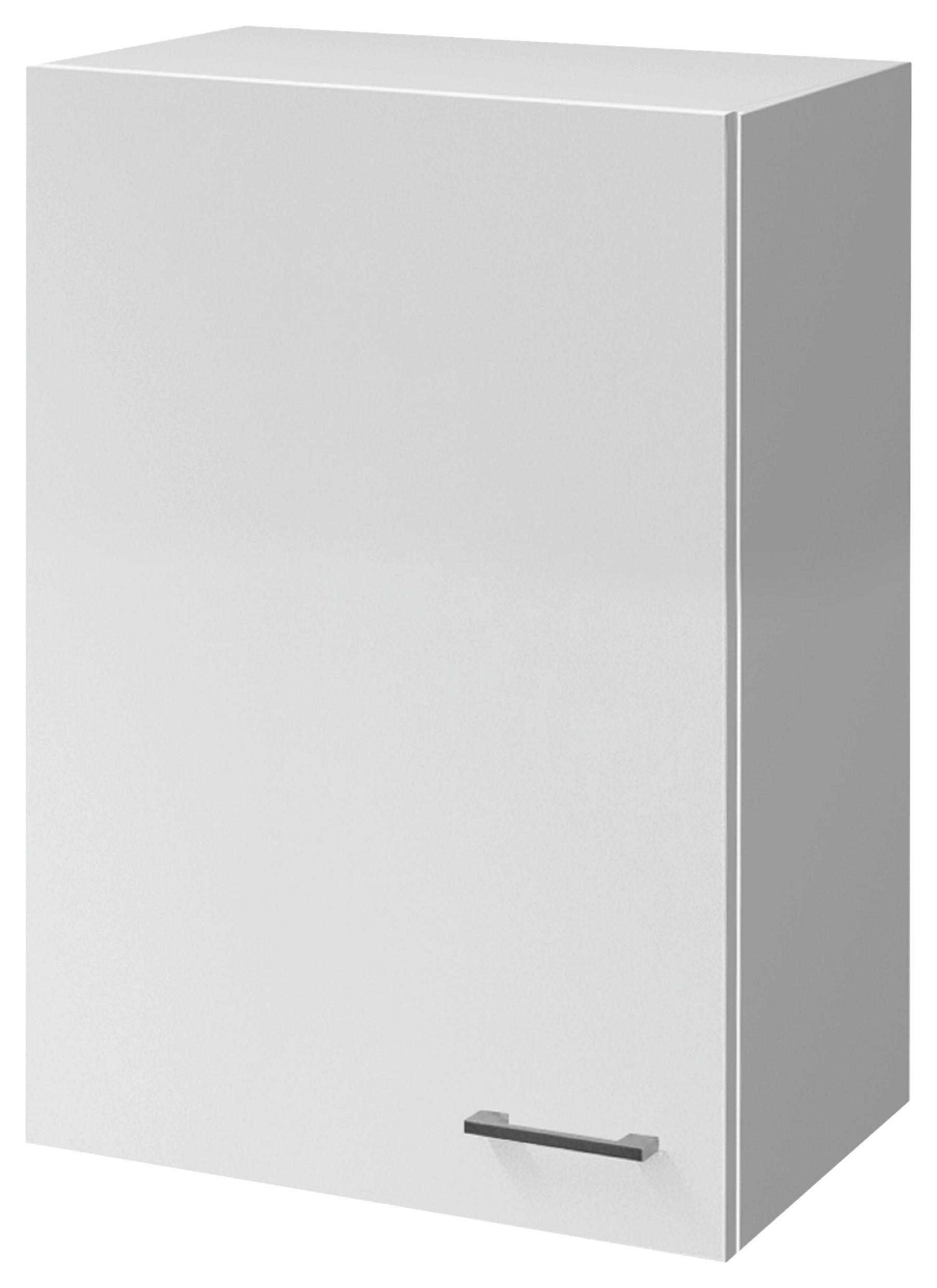 KÜCHENOBERSCHRANK 60/89/32 cm  in Weiß  - Alufarben/Weiß, KONVENTIONELL, Holzwerkstoff/Kunststoff (60/89/32cm) - FlexWell