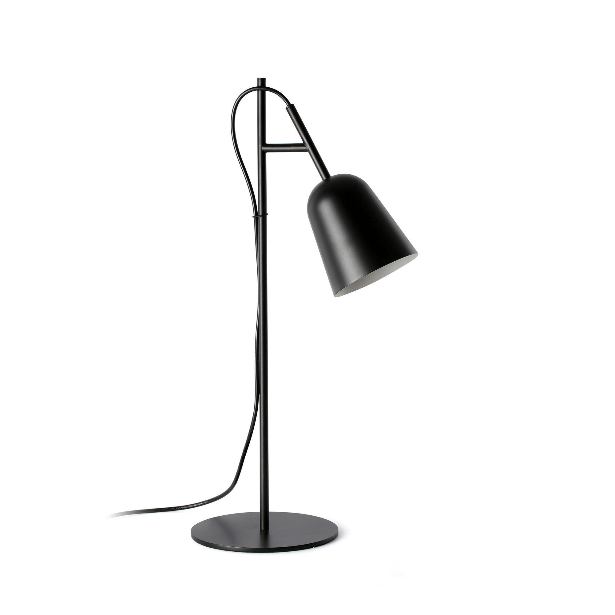 TISCHLEUCHTE 18/29.7/55 cm   - Schwarz, KONVENTIONELL, Metall (18/29.7/55cm)