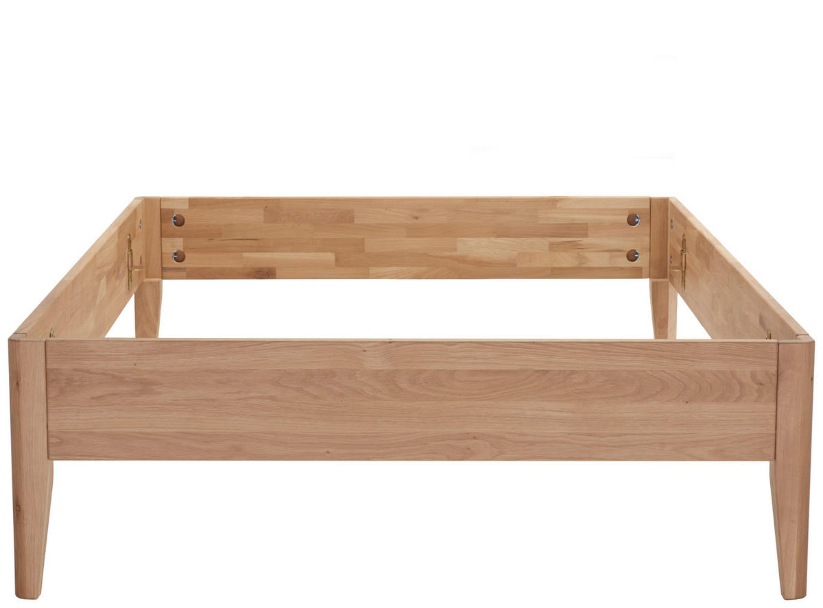 BETTRAHMEN 120/200 cm  in Eichefarben  - Eichefarben, Natur, Holz (120/200cm) - Linea Natura
