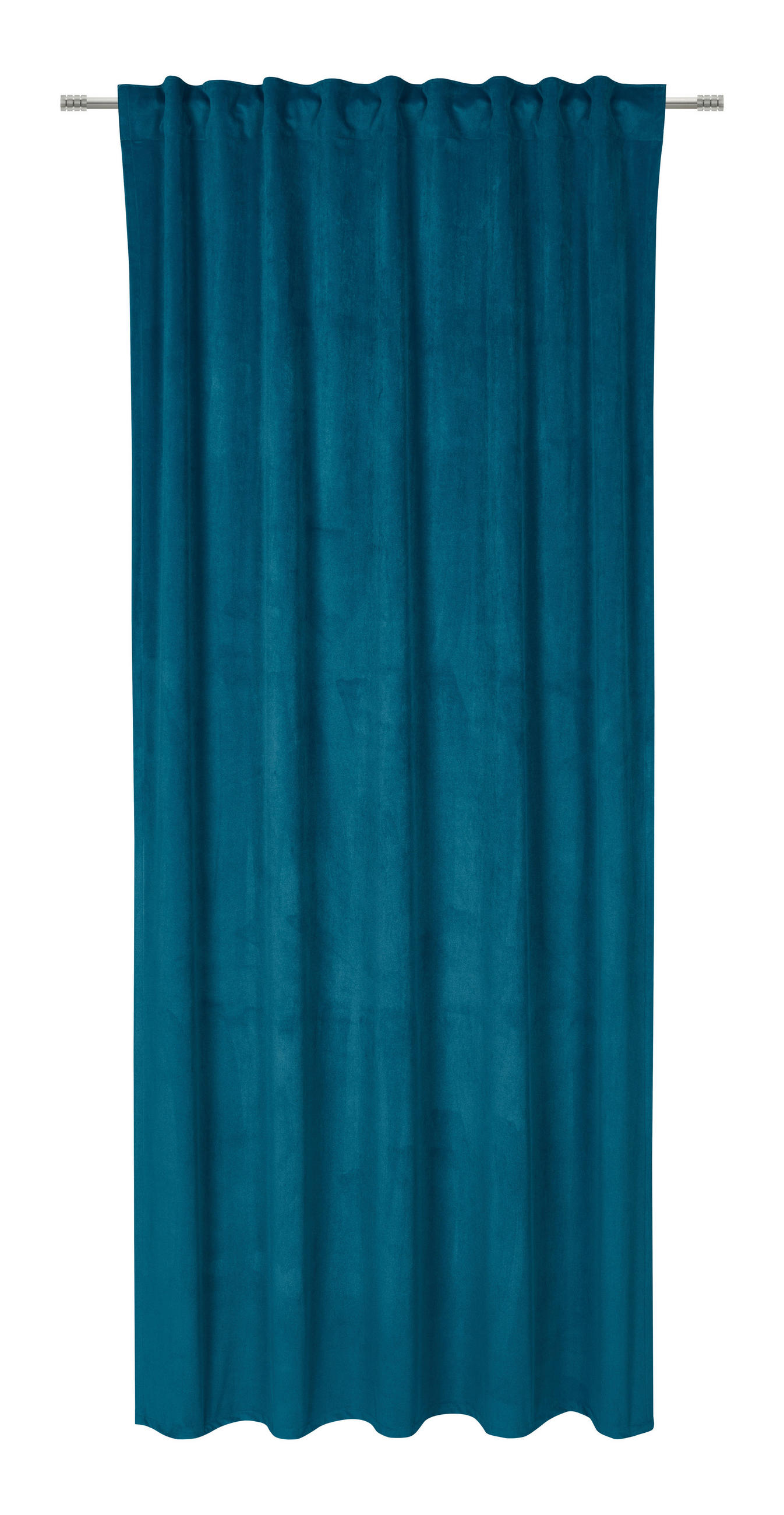 FERTIGVORHANG blickdicht  - Petrol, Basics, Textil (140/245cm) - Esposa
