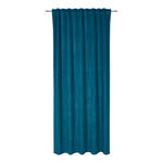 FERTIGVORHANG blickdicht  - Petrol, Basics, Textil (140/245cm) - Esposa